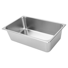 3-Pack Full Size Hotel Pan Steam Table Pan Restaurant Dishes Food Warmer Tray