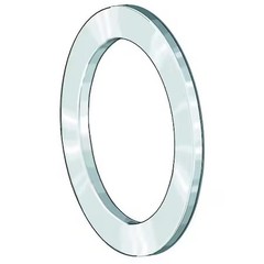 Ina As4565-Hla Roller Thrust Bearing Washer, 45Mm Bore