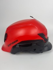 STUDSON SHK-1 Standard Brim Non-Vented Type II Class E Helmet Red L/XL