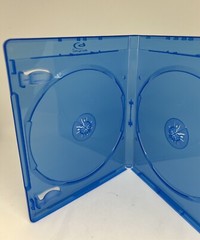 Sale! New 5 Blu-Ray Disc Double (2) DVD Case Movie Box, BL28