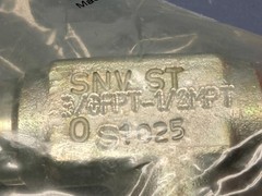 Danfoss – 148B4565 – SNV-ST Gauge Valve 3/8″ FPT – 1/2″ MPT 52-bar – NEW