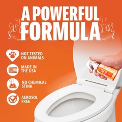 ANGRY ORANGE Toilet Tamer Bathroom Spray – Citrus Orange Spice – 6 oz