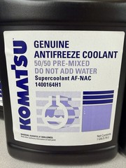 Komatsu Antifreeze Coolant AF-NAC 50/50, 5 – 1 gallon jugs