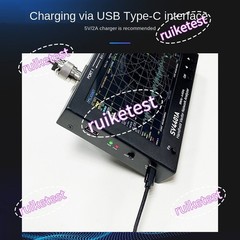 SV4401A 50KHz-4.4GHz VNA Vector Network Analyzer 100DB Dynamic 7 Inch Touch LCD
