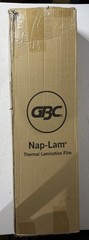 2 Rolls GBC Nap Lam I Laminating Roll Film 300004 Nap-Lam 1.5mil 25” x 500’