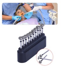 10pcs/pk Dental FG Diamond Burs WR-13S Circular Wheel For High Speed Handpiece