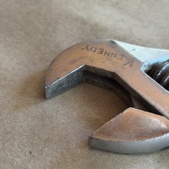 Vintage Blue-Point By Snap On Tools 8″ Crescent Adjustable Wrench Made in USA