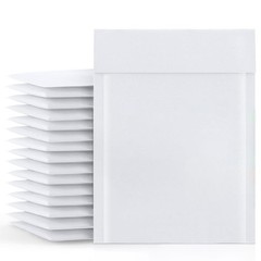 14.25 x 20 #7 White Kraft Bubble Padded Envelopes Packaging Mailers 50 Pieces