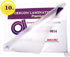 10 Mil Mini-Menu Hot Laminating Pouches 11-1/4 x 17-1/4 [50/pk] for 11×17 sheets