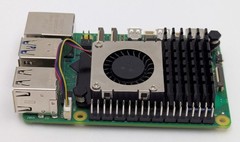 Raspberry Pi 5 Model B 4GB Single Board Computer with Official Active Cooler Fan