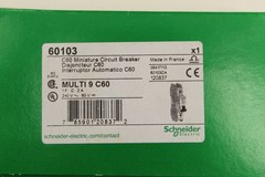 Schneider Circuit Breaker C60 2A 60103 New In Box