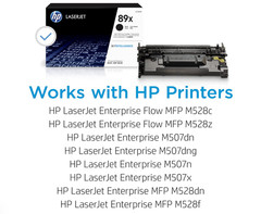 ✅2 PACK Original HP 89X Black High Yield Toner Cartridge (CF289X) Pack Of 2