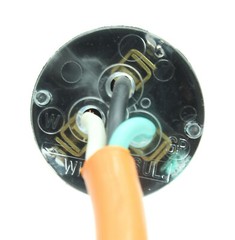 15A 110V Hospital Grade Male Plug 120 Volt Equipment Power Cord End Repair 5-15P