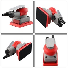 Square Orbital Finishing Sander with Fast Grinding and Easy