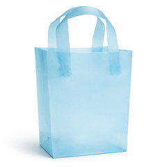 3.0 Mil Frosted Plastic Shopping Bags 8x5x10 Boutique Retail Gift Bags Colors