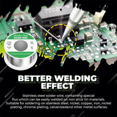 Aluminum Stainless Steel Lighter Solder Wire Soldering Wire Tool Lead Free