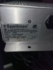 Spellman LNR7681 High Voltage Power Supply 2008 for GE Lunar DPX & Prodigy