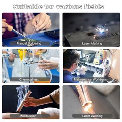 50W Pure Air Fume Extractor Smoke Dust Purifier For UV Laser Marking Machine US