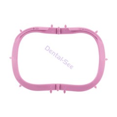 Dental Rubber Dam Frame Sheets Bracket Foldable Oral U-Shaped Barrier Tools