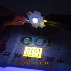 5050 10W 365nm 385nm 405nm 430nm 4 Chip UV LED Purple light with 20mm Copper PCB