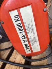 CM Lodestar Model L 1-Ton Electric Chain Hoist W/ Trolley 480v 16fpm