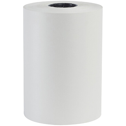 12″ Newsprint Rolls, White Single Roll