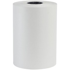 12″ Newsprint Rolls, White Single Roll