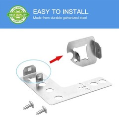 2 Pack Dishwasher Mounting Bracket 170664, Compatible with Bosch & Kenmore El…