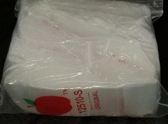 CLEAR 1,000 APPLE BRAND BAGGIES 12510-S 2mil ZIP LOCK 1000 1.25″ x 1″ Small bags