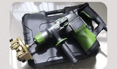 Handheld Electric Chipping Machine for Concrete Floors, Textured Finish