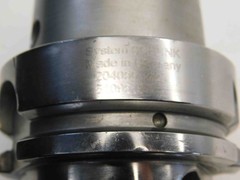 HSK63A SCHUNK 20mm I.D. HYDRAULIC CHUCK TOOL HOLDER 20mm 80mm PROJECTION 206406