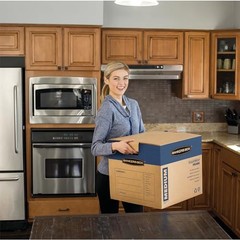 BANKERS BOX MEDIUM PRIME MOVING BOX 8 PACK REINFORCED HANDLES CRC-00628 – BROWN