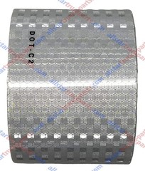 White DOT-C2 Reflective Tape Conspiciuity Safety Caution Night Trailer Truck Car