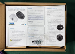 Pelco EVO-12-NJD 12MP Network Surface-Mount Camera with Fisheye Len