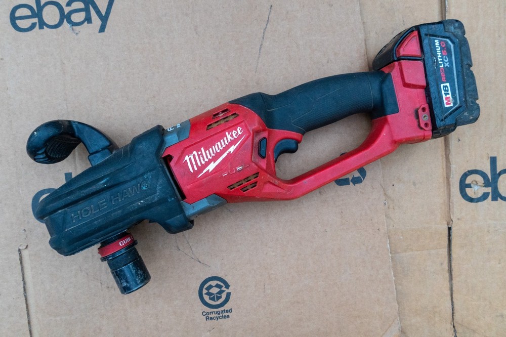 Milwaukee 2808-20 M18 FUEL Hole Hawg Right Angle Drill with XC5.0 Battery