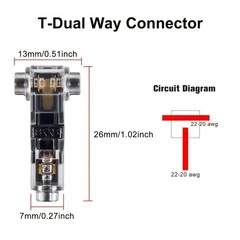 10/20/30PCS T-Tap Wire Connectors Quick Solderless Low Voltage Wire Splice Kit