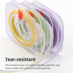 Dental Abrasive Strips Polyester Polishing Strip Coarse/Medium/Fine/Holder