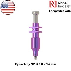 Dental fits Nobel Active NP/RP Impression Transfer Coping Open Close Tray Analog