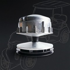 Main Transmit Coupling Optimal Speed Vehicle Part Silver Finish