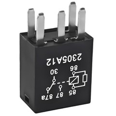 Automotive Power Relay 13502750 – 5 Pin Plug-In, Reliable Performance, 4 Pack