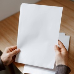 8.5×14 Legal Blank Paper, 28 lb Heavyweight Multipurpose Printer Paper, 50 Sh…
