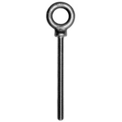 Ken Forging K2024-6 Eye Bolt With Shoulder, 7/16″-14, 6 In Shank, 1-3/32 In Id,