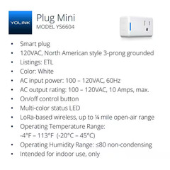 1/4 Mile World’S Longest Range Smart Home Plug Mini Outlet with App Remote Contr
