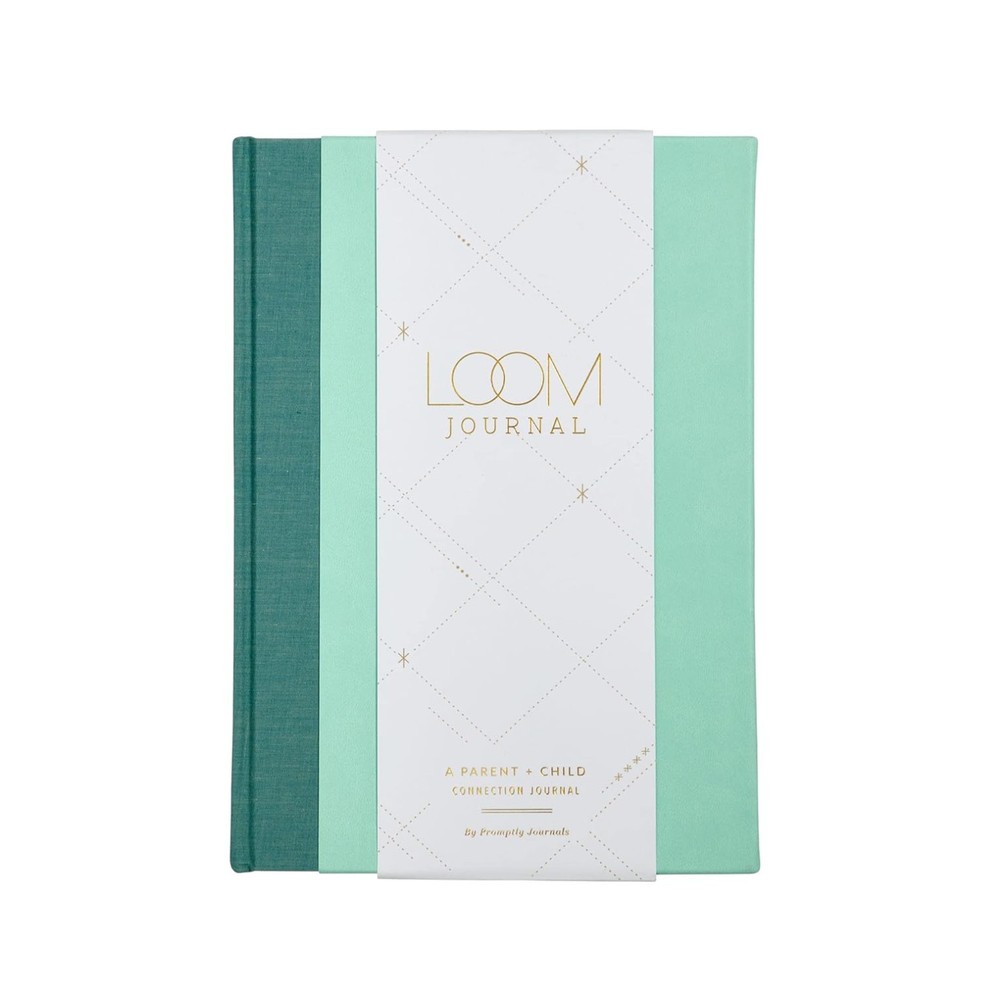 Mint Linen/Leatherette Kids Journal – Quality Time Gift