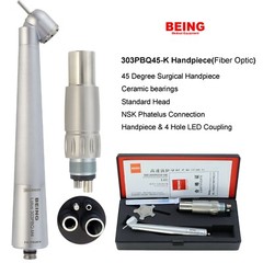 BEING Dental 45 Degree Surgical Handpiece High Speed Kavo NSK Coupler 4 6 Hole