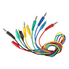 22pcs Automotive Back Probe kit Multimeter Test Leads Alligator Clips Wire Tool