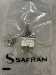 Safran 8530K4 Industrial Toggle Switch 18A On/Off Panel Mount Metal Contacts