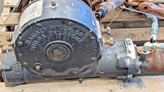 Ramsey H-800 Hydraulic Winch 25,000 lb Pull 120541 Good With Built in Control