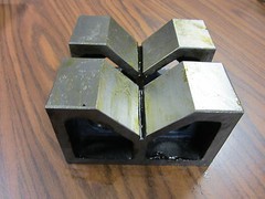 6″ Steel V-Block Matched Pairs–Accurately ground–new