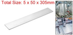 Stainless Steel Flat Bar Brushed Finish Trim Strips Sheet 12″x2″x3/16″